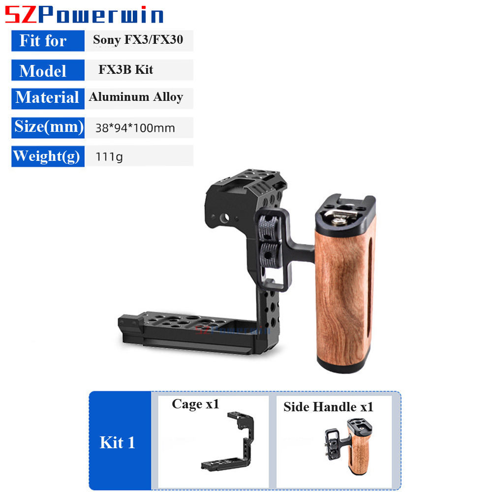 Powerwin para Câmera Sony FX3  - Camera Cage Rig Dslr avaliação e preço