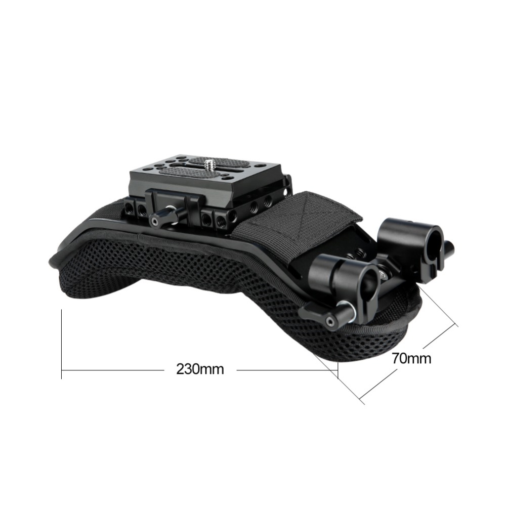 Niceyrig almofada de ombro par - Camera Shoulder Rig Kit avaliação e preço