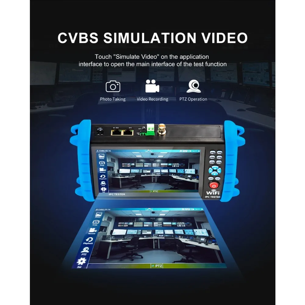 NOYAFA NF-722 Testador IPC CCT - Camera Monitor 7 Inch Hdmi 4K avaliação e preço