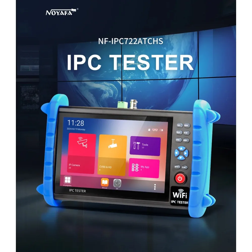 NOYAFA NF-722 Testador IPC CCT - Camera Monitor 7 Inch Hdmi 4K avaliação e preço