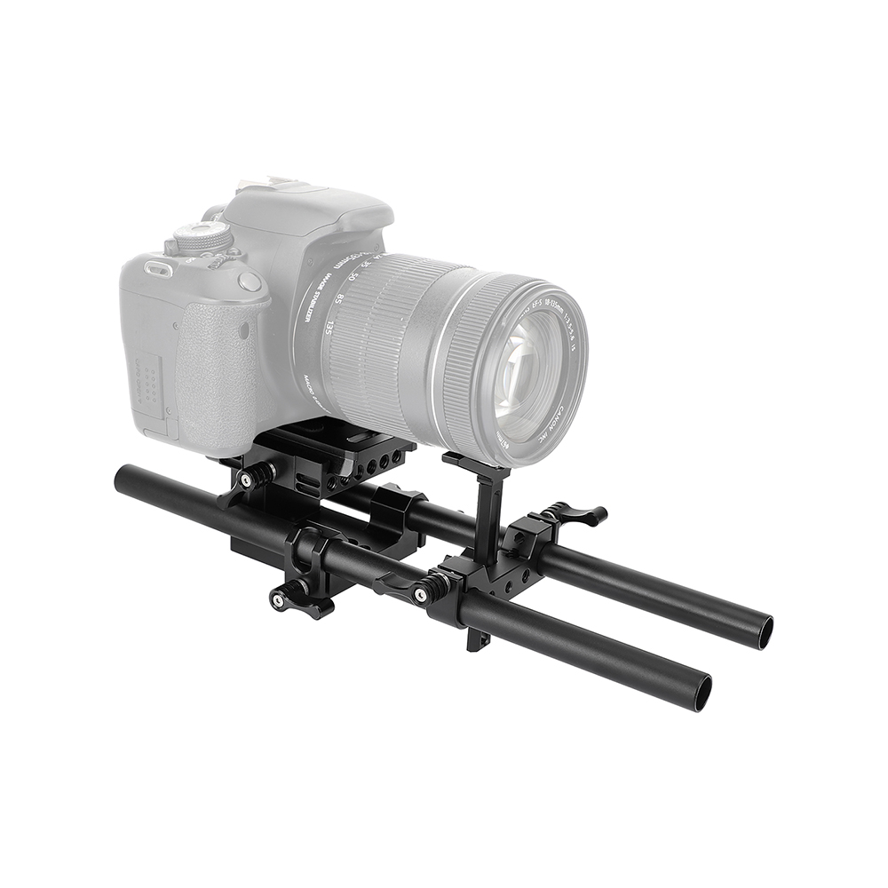 Kimrig pro dslr ombro montagem - Camera Shoulder Rig Kit avaliação e preço