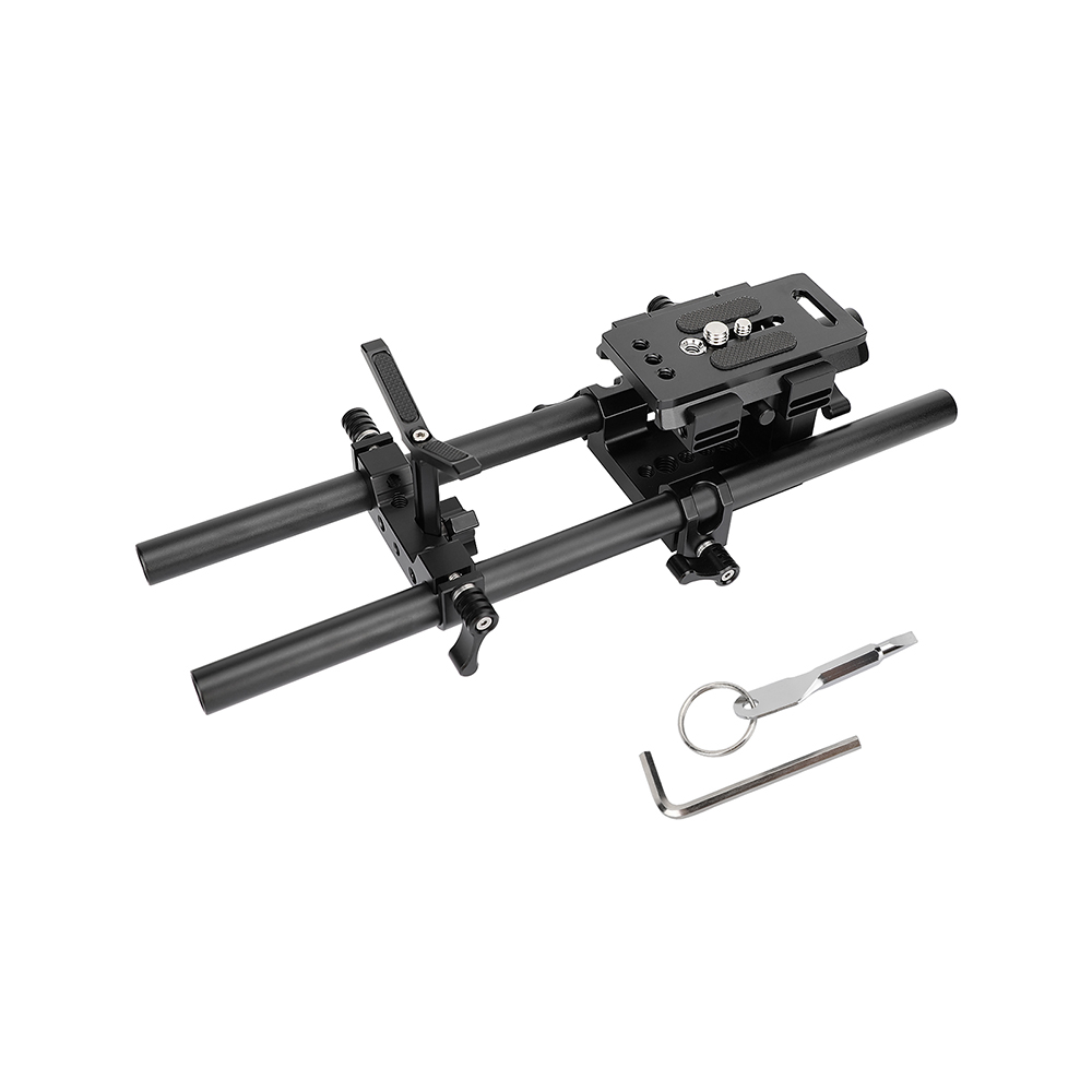 Kimrig pro dslr ombro montagem - Camera Shoulder Rig Kit avaliação e preço