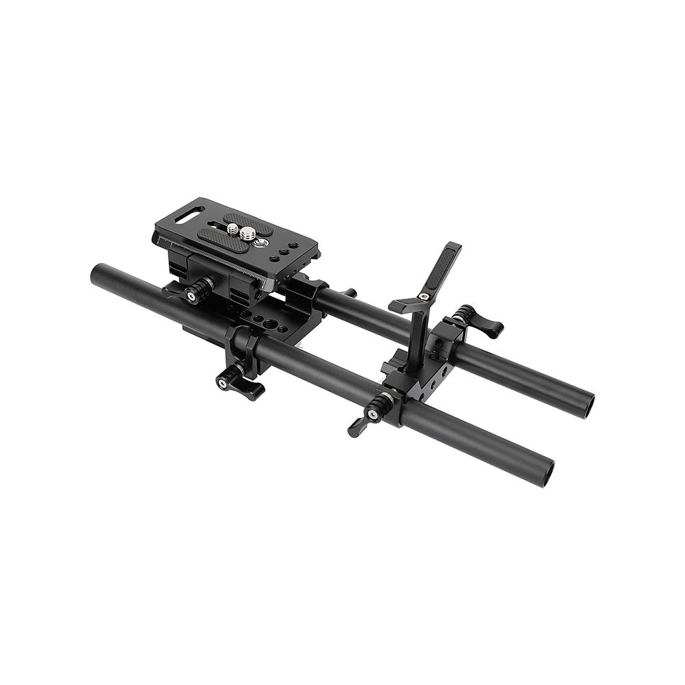 Kimrig pro dslr ombro montagem - Camera Shoulder Rig Kit avaliação e preço