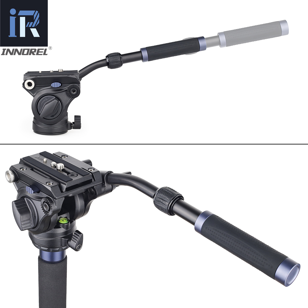 Innorel-kit monopé vm75ck com  - Video Head Tripod Carbon Fiber avaliação e preço