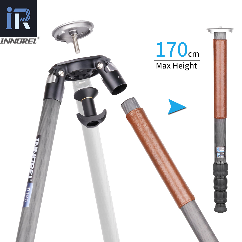 Tripé Profissional de Fibra de - Video Tripod Fluid Head 75Mm avaliação e preço