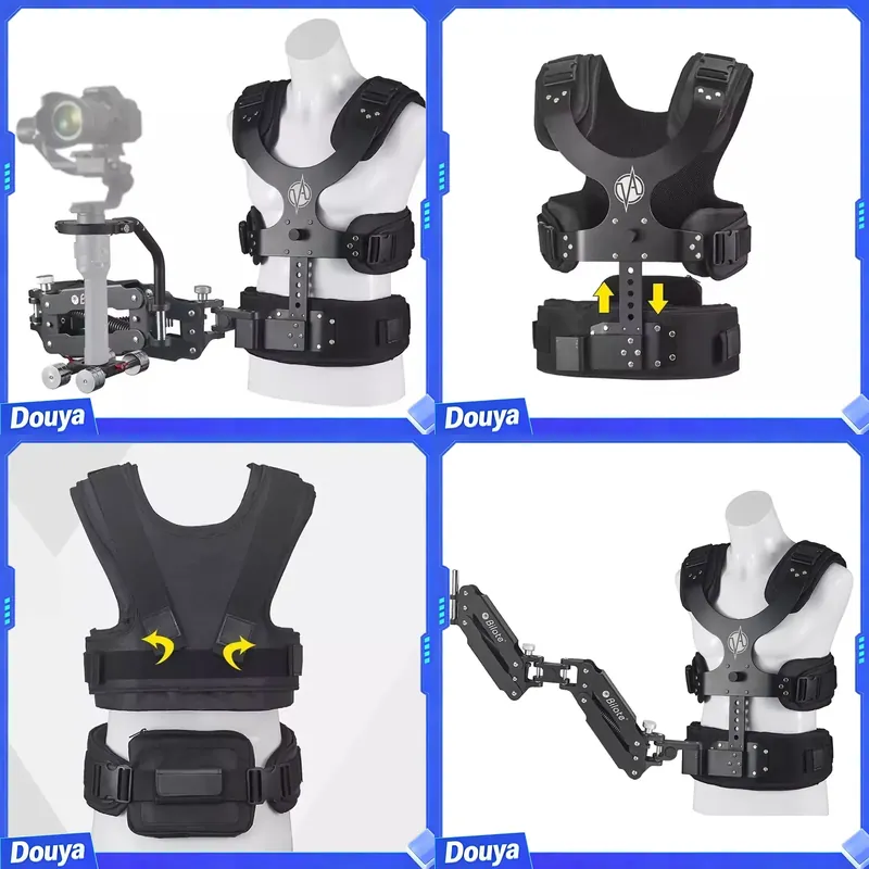 Colete Estabilizador Gimbal St - Gimbal Arm Stabilizer Vest avaliação e preço