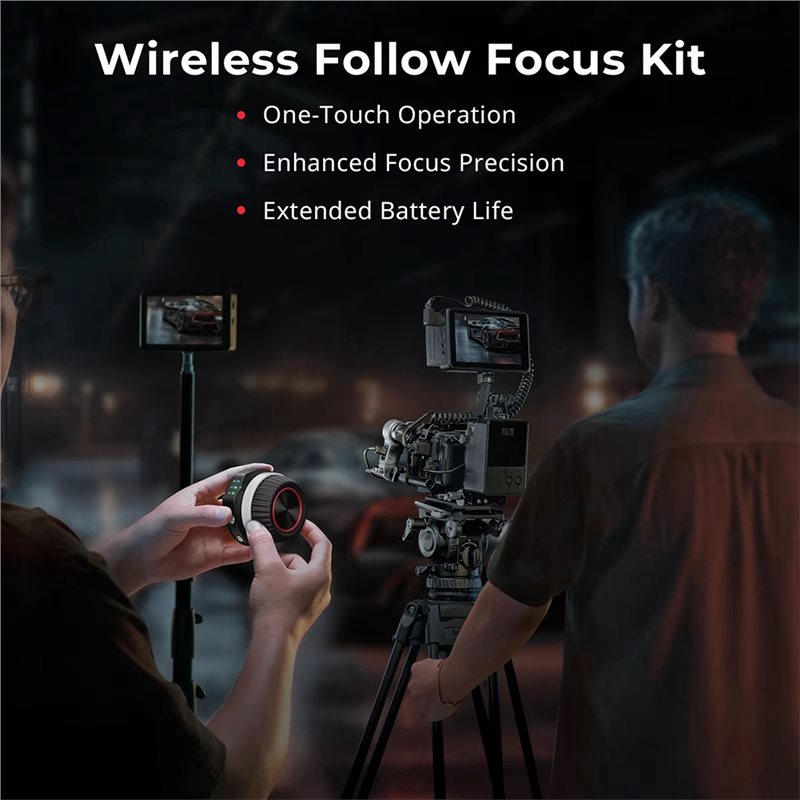 Kit de Foco Seguindo Sem Fio A - Follow Focus Kit Wireless avaliação e preço
