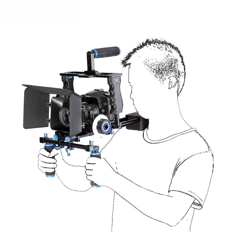 Kit de Suporte Estabilizador p - Camera Shoulder Rig Kit avaliação e preço