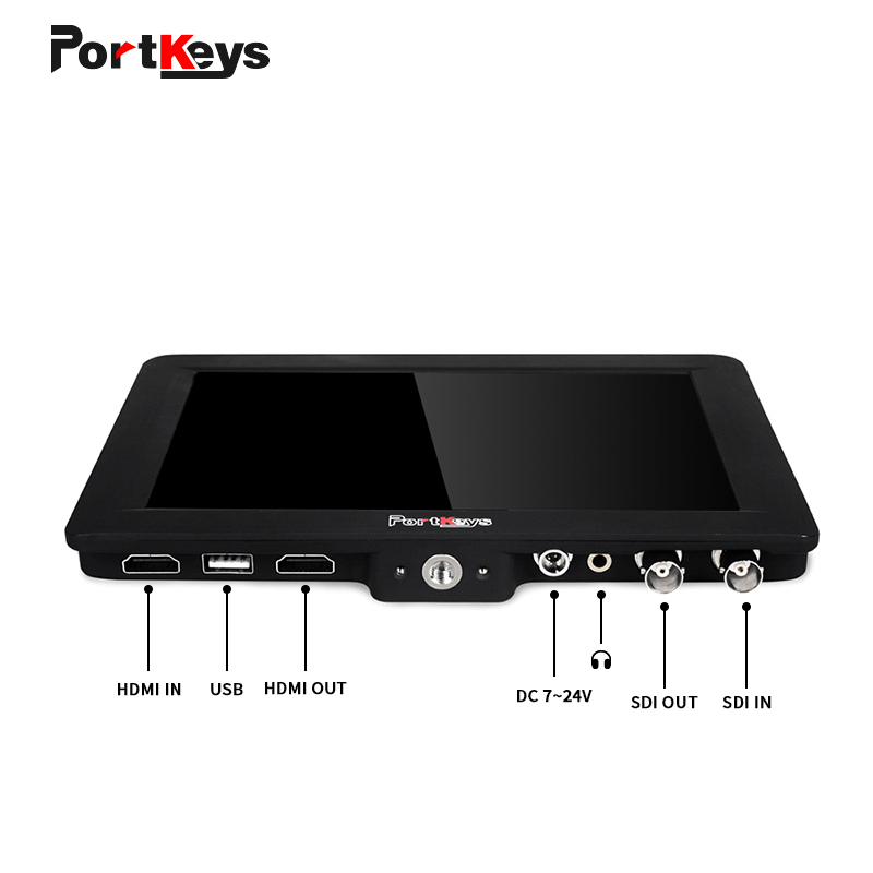 Novos portkeys hs7t monitor de - Camera Monitor 7 Inch Hdmi 4K avaliação e preço