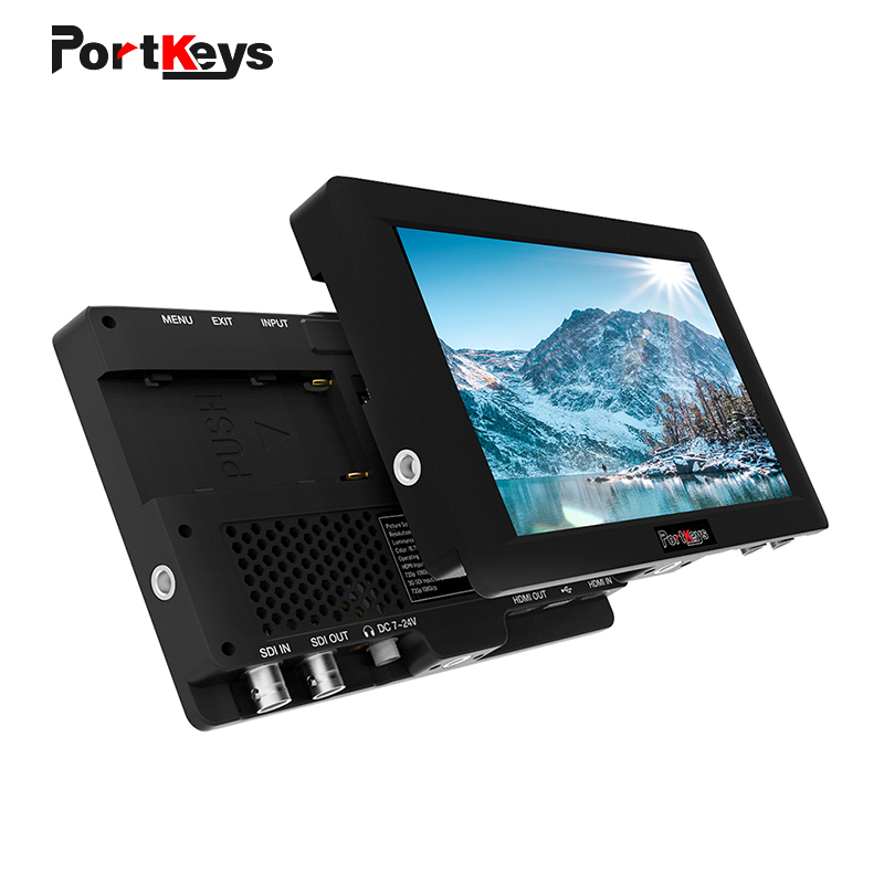 Novos portkeys hs7t monitor de - Camera Monitor 7 Inch Hdmi 4K avaliação e preço