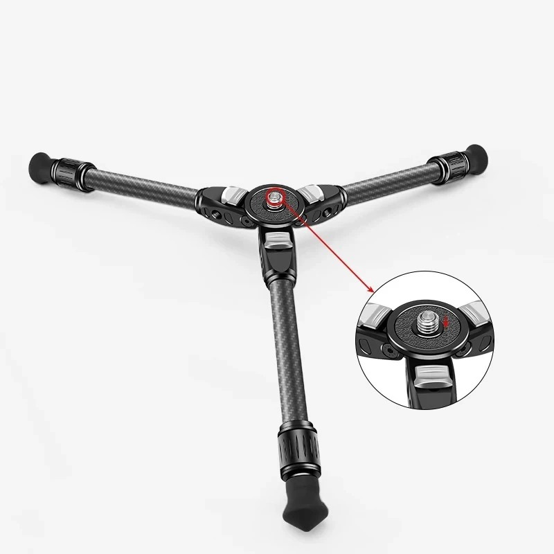 Suporte Portátil para Câmera e - Video Head Tripod Carbon Fiber avaliação e preço