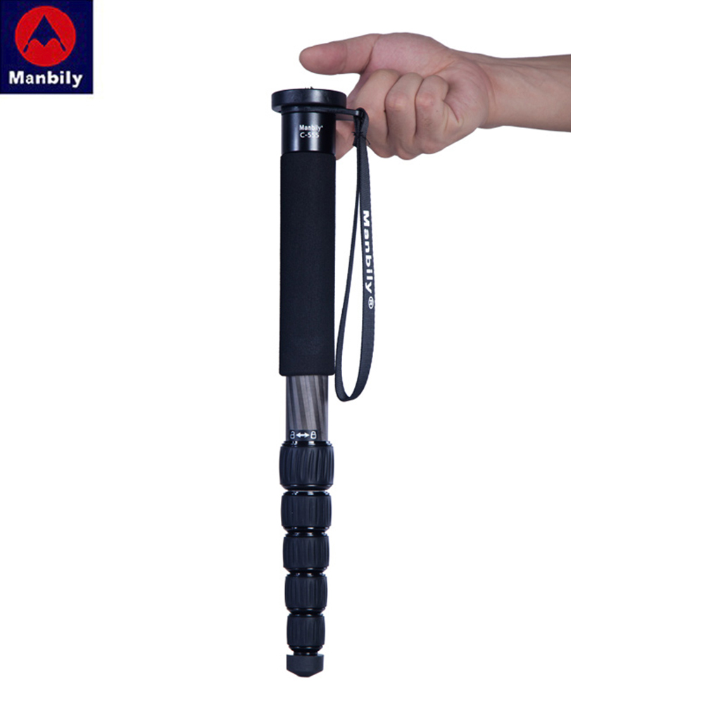 Manbily C-555 profissional de  - Video Head Tripod Carbon Fiber avaliação e preço