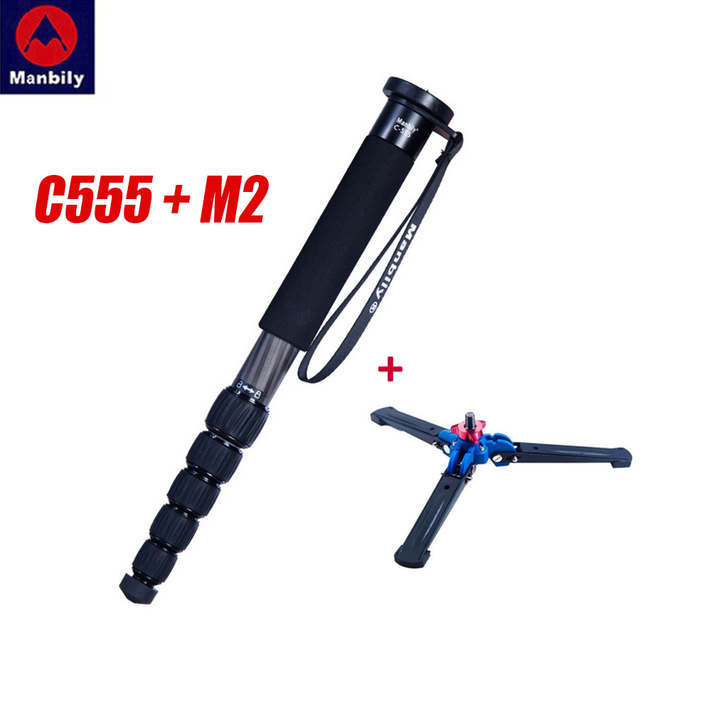 Manbily C-555 profissional de  - Video Head Tripod Carbon Fiber avaliação e preço