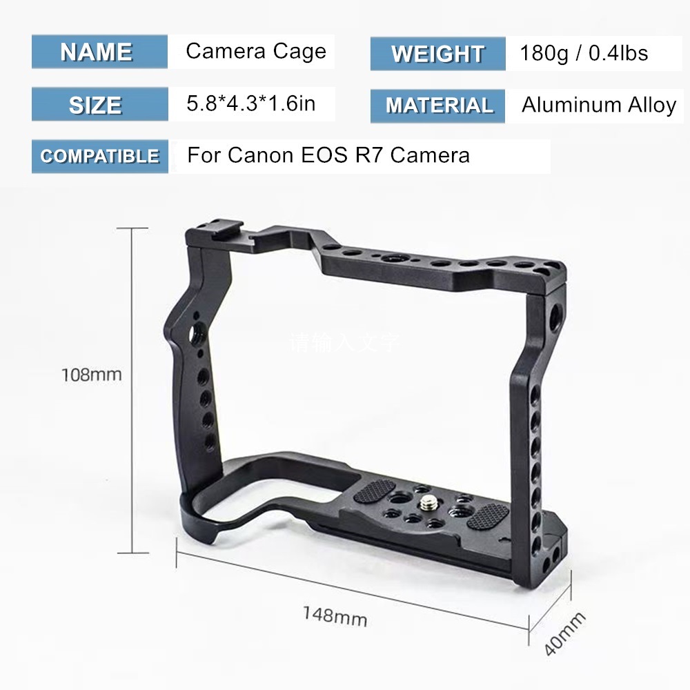 Compatível com gaiola de câmer - Camera Cage Rig Dslr avaliação e preço