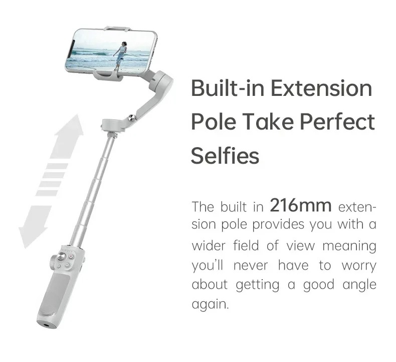 Estabilizador de Smartphone VB - Gimbal Stabilizer For Phone 3 Axis avaliação e preço